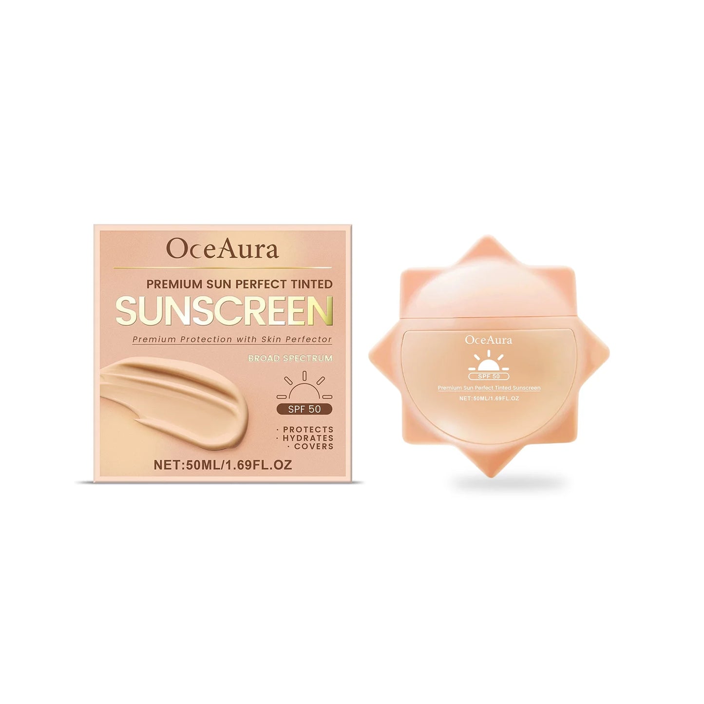 顔・全身用日焼け止め SPF50+ UV耐性 肌保護 日焼け防止 オイルコントロール 保湿 日焼け止めクリーム