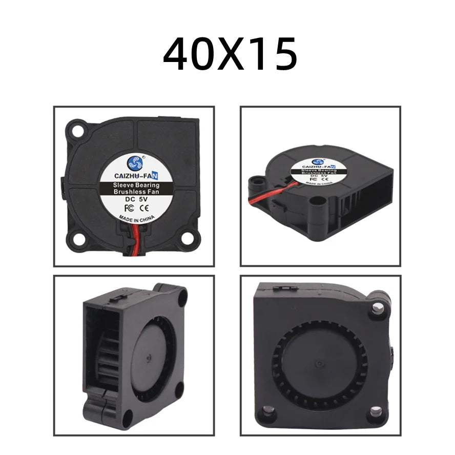 30MM 40MM 50MM 60MM 75MM 97MM Cooling Fan Brushless Motor Case Fan Blower Fan Humidifier FanInduction Cooker Fan DC5V 12V 24V