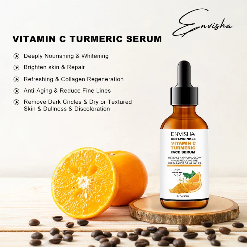 Vitamin C & Turmeric Brightening Serum | ビタミンC＆ターメリック ブライトニングセラム