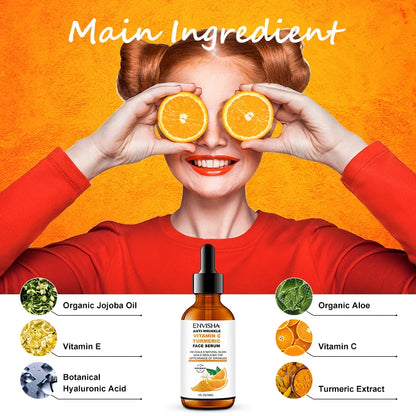 Vitamin C & Turmeric Brightening Serum | ビタミンC＆ターメリック ブライトニングセラム
