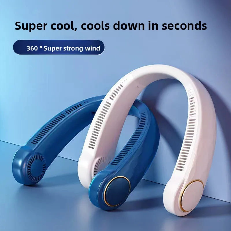 Bladeless Neck Fan | 首掛け扇風機 ハンズフリー 夏の必需品