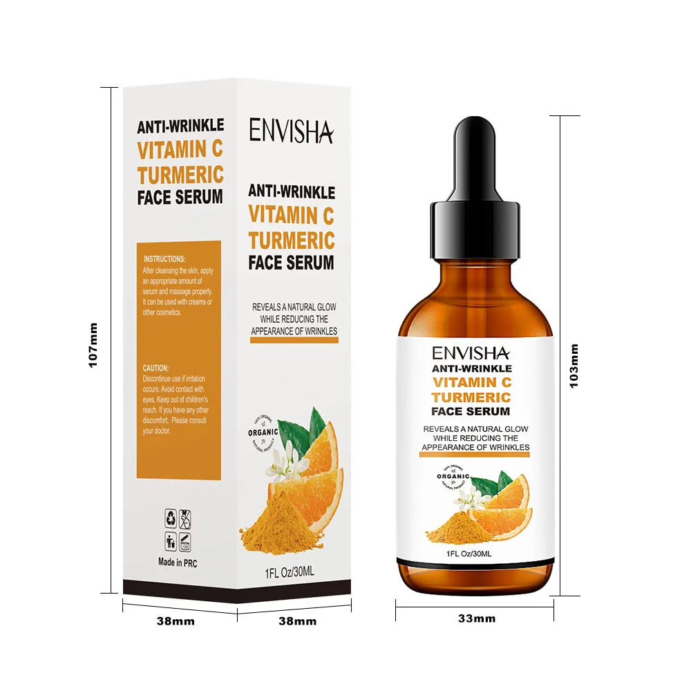 Vitamin C & Turmeric Brightening Serum | ビタミンC＆ターメリック ブライトニングセラム