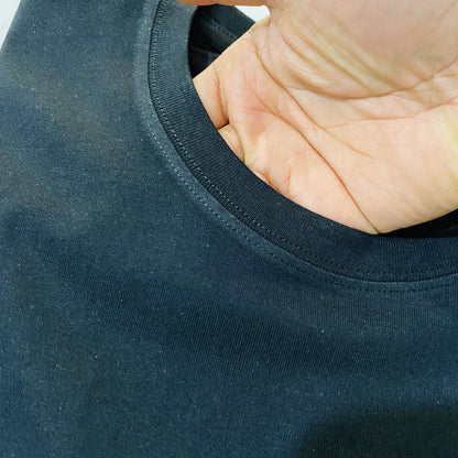 メンズ用Tシャツ 文字プリント 夏スタイル 黒 コットンTシャツ 男性向け メンズファッション Tシャツ トップス
