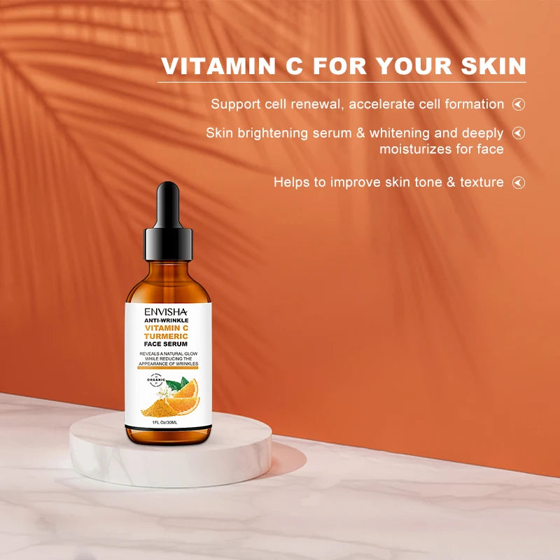Vitamin C & Turmeric Brightening Serum | ビタミンC＆ターメリック ブライトニングセラム