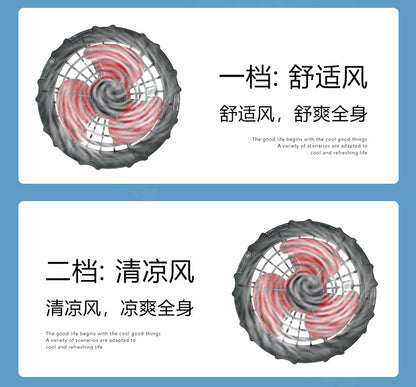 New Fan Sun Protection Clothing, Heatstroke Prevention Outdoor Work Clothes, Refrigeration Fishing Clothing for Men and Women with Fans to Cool down