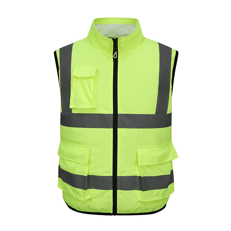 Fan Clothing, Summer Variety of Air-Conditioned Clothing, Technology, Large Fan Cooling, Construction Site Fishing Vest for Men, Exclusively for Cross-Border Use