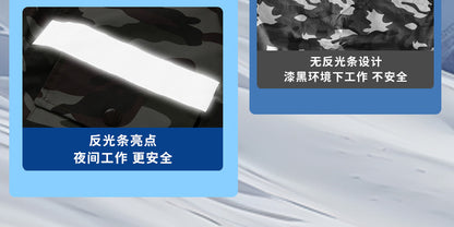 夏用4ファン空調服 冷却・保冷 反射材付き日焼け止めファン付きアウトドア作業着
