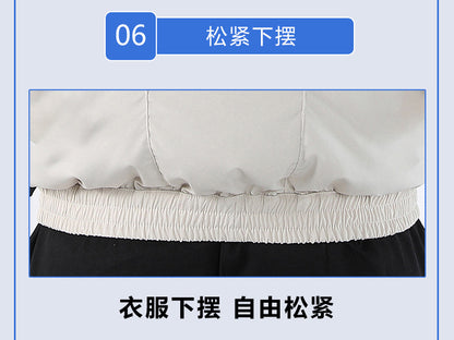 国境を越えた新しいスマート空調服ジャケット 扇風機付き 屋外作業服 労働保護 扇風機服