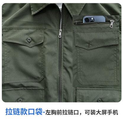 工場直販クロスボーダー卸売独占、ファン付き空調服25選 屋外作業用空調服
