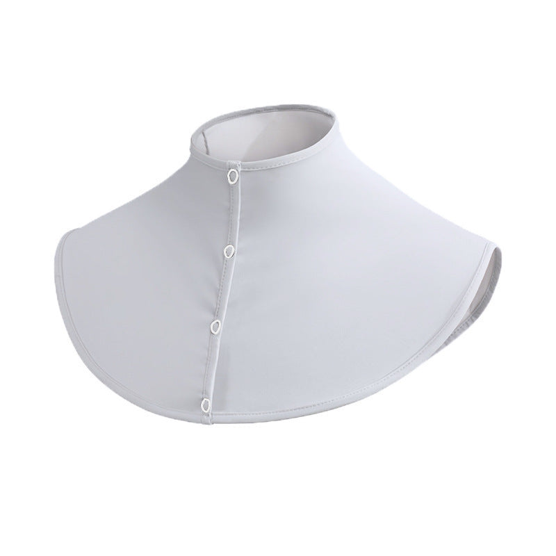 Neck Sun Protection Neck Gaiter Summer Ice Silk Scarf Uv Protection Women's Driving and Cycling Breathable Shawl Outdoor