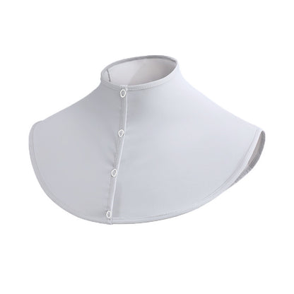 Neck Sun Protection Neck Gaiter Summer Ice Silk Scarf Uv Protection Women's Driving and Cycling Breathable Shawl Outdoor