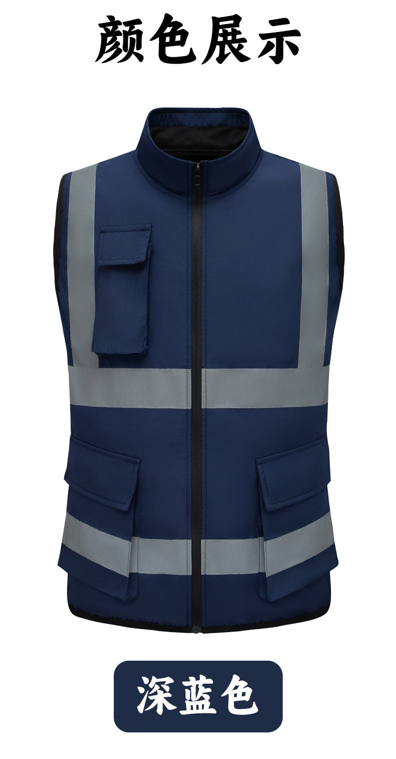 Fan Clothing, Summer Variety of Air-Conditioned Clothing, Technology, Large Fan Cooling, Construction Site Fishing Vest for Men, Exclusively for Cross-Border Use