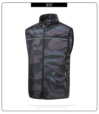 Cross-border new summer cooling air conditioning clothes men's and women's USB charging vest refrigeration outdoor fan clothes factory direct sales