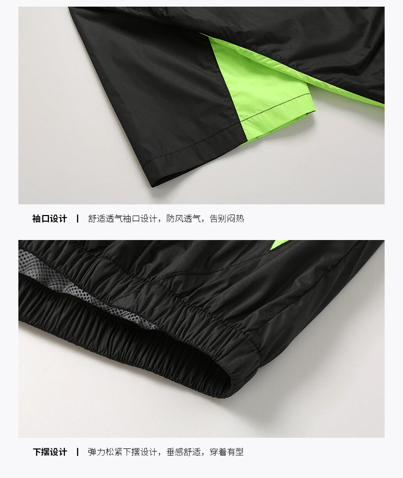 Cross-border Heat Prevention Fan Clothing Short-sleeved Air Conditioning Clothing Intelligent Cooling Refrigeration Clothing Men's and Women's Labor Protection Welding Short-sleeved Jacket