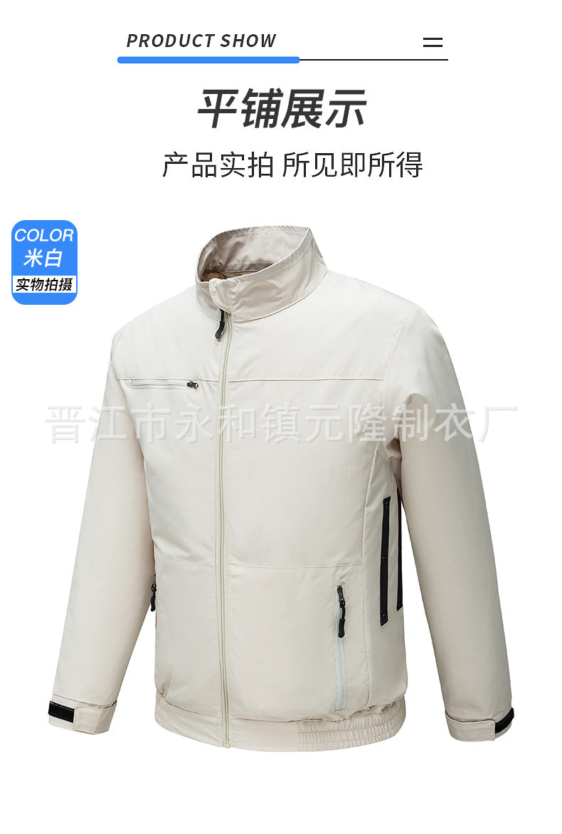 Cross-border Air-conditioning Clothing Summer Cooling Fan Clothing Men's Workers' Clothing with Fan Summer-heat Protection Electric Welding Labor Protection Work Clothes