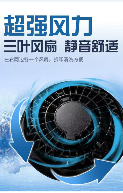 Summer Cooling Reflective Strip Fan Clothing Short-Sleeved Outdoor Air-Conditioning Clothing Men's Style with Fan Duty Road Administration Construction Site