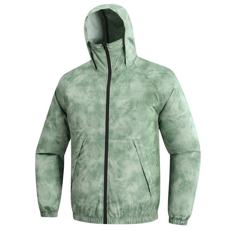 New Fan Sun Protection Clothing, Heatstroke Prevention Outdoor Work Clothes, Refrigeration Fishing Clothing for Men and Women with Fans to Cool down