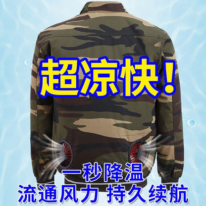 工場直販クロスボーダー卸売独占、ファン付き空調服25選 屋外作業用空調服