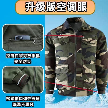 工場直販クロスボーダー卸売独占、ファン付き空調服25選 屋外作業用空調服
