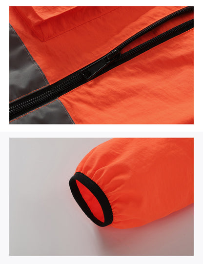Cross-border Summer New Reflective Strip Air-conditioning Suit Jacket Clothes with Fan Safety Work Clothes Men's Service Clothes