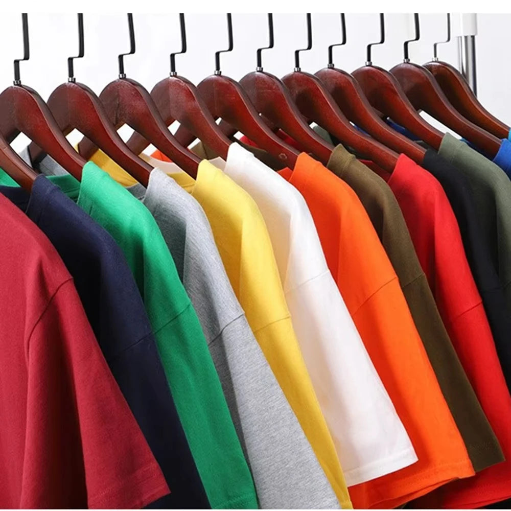 Men's T-shirt High Quality 100% Cotton Funny I‘m Thinking Printed Casual Loose Streetwear Cool Men T Shirt O-neck Male Tops Tees