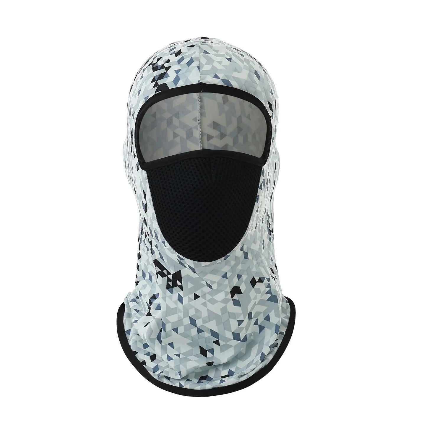 Outdoor Cycling Headband Windproof Sunscreen Face Mask Full Face Men's Motorcycle Sports Neck Protector Ice Silk Neck Cover