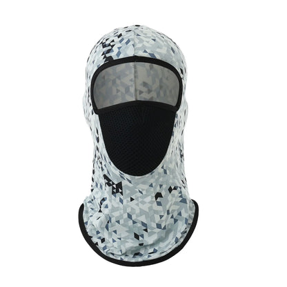 Outdoor Cycling Headband Windproof Sunscreen Face Mask Full Face Men's Motorcycle Sports Neck Protector Ice Silk Neck Cover
