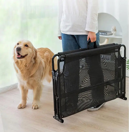 Dog Bed Breathable Dog Beds for Large Dogs Camping Sleeping Mats Kennel Anti-moisturizing Chew Proof Dogs Bed Foldable Kennel