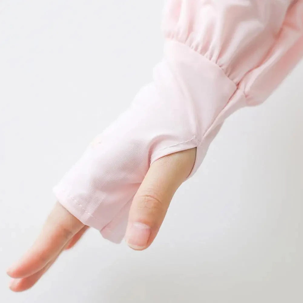 Summer Loose Sunscreen Driving Ice Silk Sleeve Female Long Length UV Protection Arm Arm Glove Sleeves Super Soft Breathable