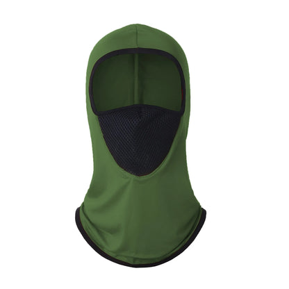 Outdoor Cycling Headband Windproof Sunscreen Face Mask Full Face Men's Motorcycle Sports Neck Protector Ice Silk Neck Cover