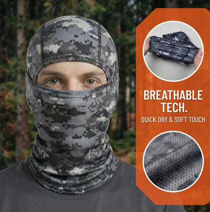 Summer Men's Women's Elastic Breathable Balaclava Hat Sunscreen Cycling Full Face Mask Scarf For Hiking Fishing Skiing