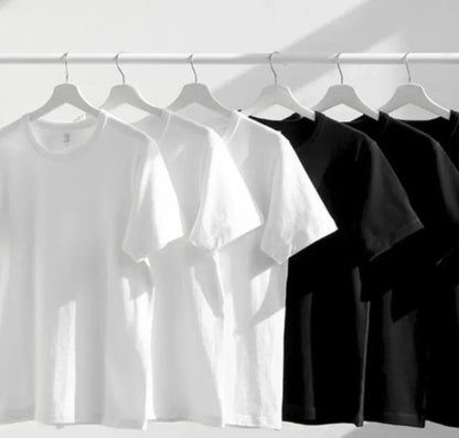 Men's T-shirt - Black Casual Short-sleeved Top with White and Red Wing Design, Suitable for Daily Wear, Gym Trips and Parties