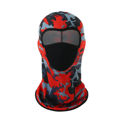 Outdoor Cycling Headband Windproof Sunscreen Face Mask Full Face Men's Motorcycle Sports Neck Protector Ice Silk Neck Cover