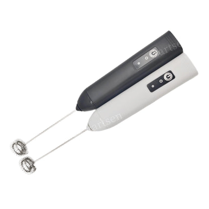Wireless Milk Frother Electric Type-C Handheld Blender Stainless Steel Mini Coffee Maker Whisk Mixer For Coffee Cappuccino Cream