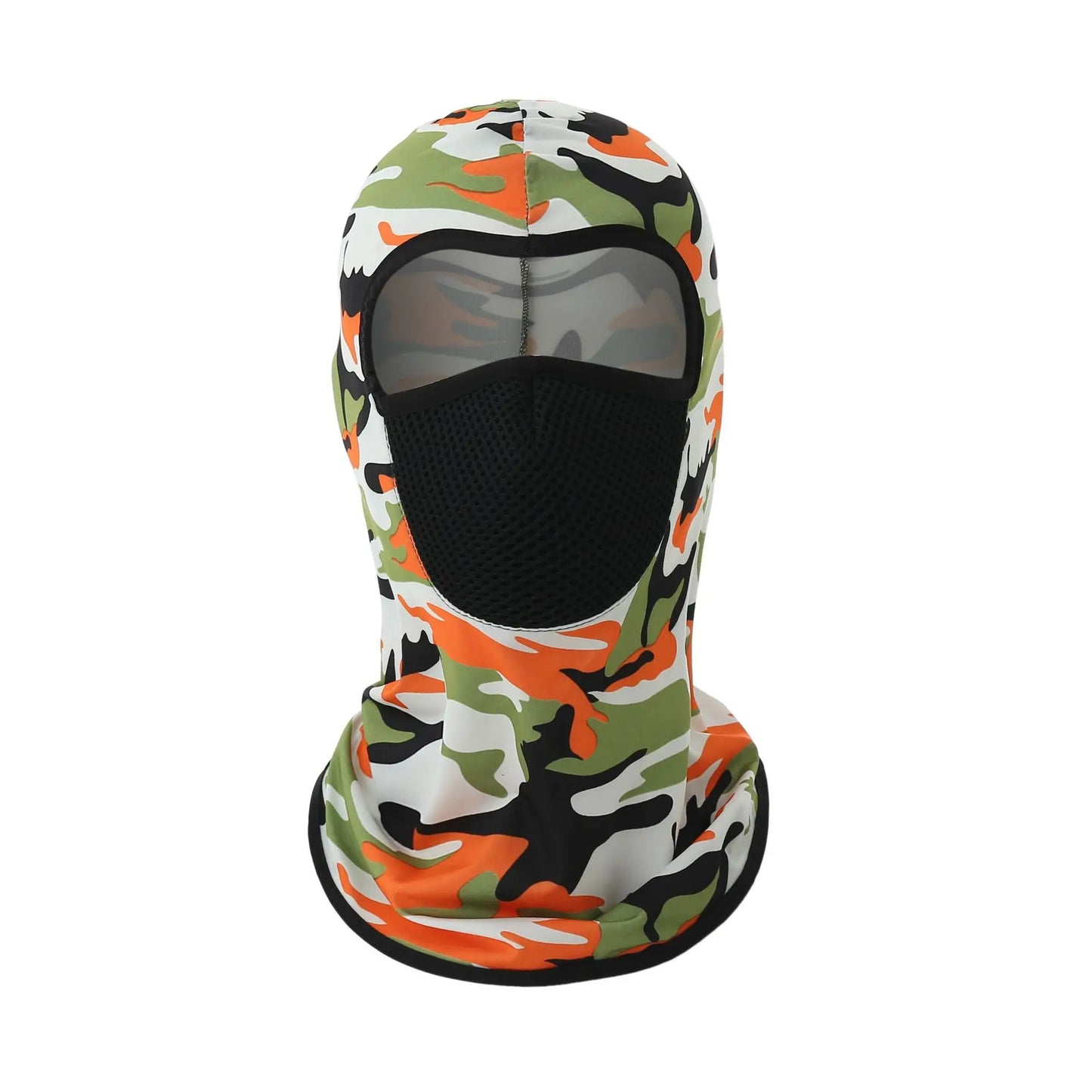 Outdoor Cycling Headband Windproof Sunscreen Face Mask Full Face Men's Motorcycle Sports Neck Protector Ice Silk Neck Cover