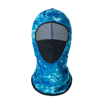 Outdoor Cycling Headband Windproof Sunscreen Face Mask Full Face Men's Motorcycle Sports Neck Protector Ice Silk Neck Cover