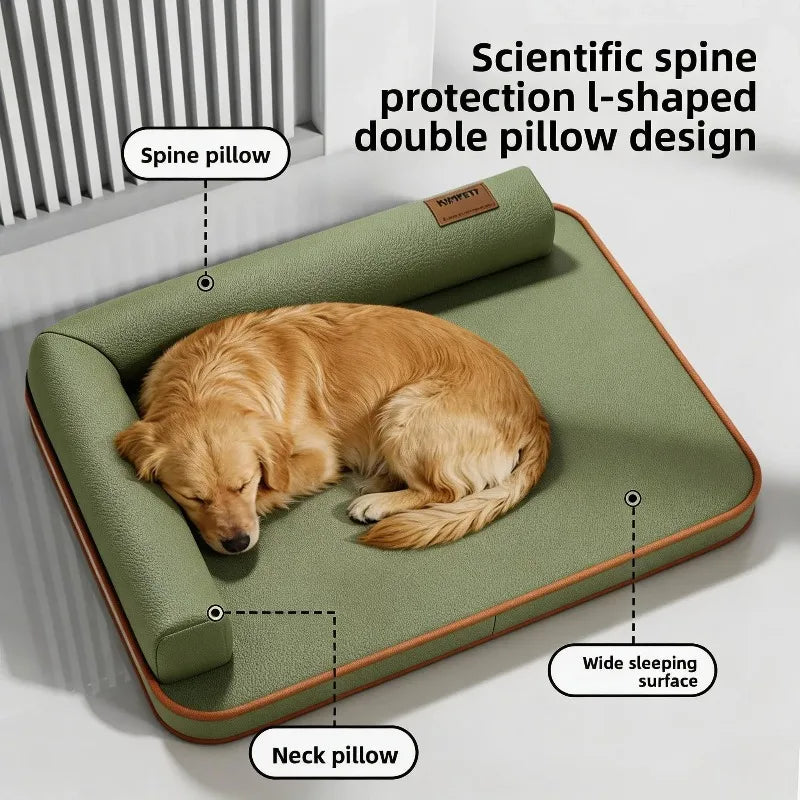 Dog Mat Dog Bed All Seasons Suitable Waterproof Tear Resistant Removable Washable For Medium Large Dogs Anti Slip Bottom Design
