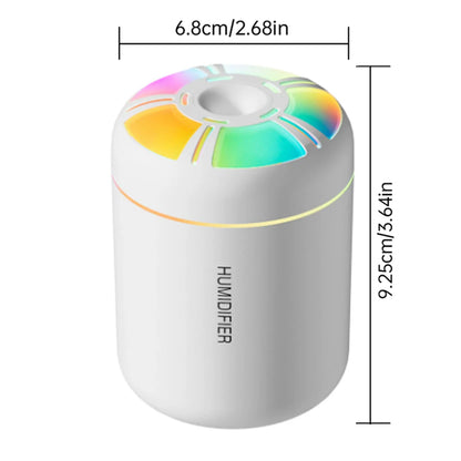 180ML Mini Air Humidifier USB Electric Aroma Diffuser Essential Oil Purifier Aromatherapy Mist Maker Lights For Car Home Bedroom