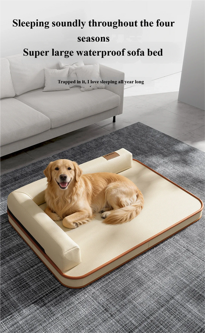 Dog Mat Dog Bed All Seasons Suitable Waterproof Tear Resistant Removable Washable For Medium Large Dogs Anti Slip Bottom Design