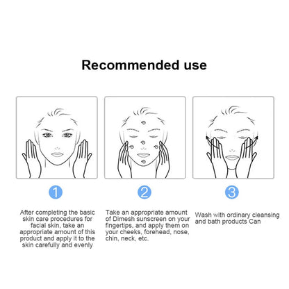 Sunscreen SPF50+ Facial Body Sunscreen Whitening Sun Cream Sunblock Skin Protective Cream Anti-Aging Oil-control Moisturizing