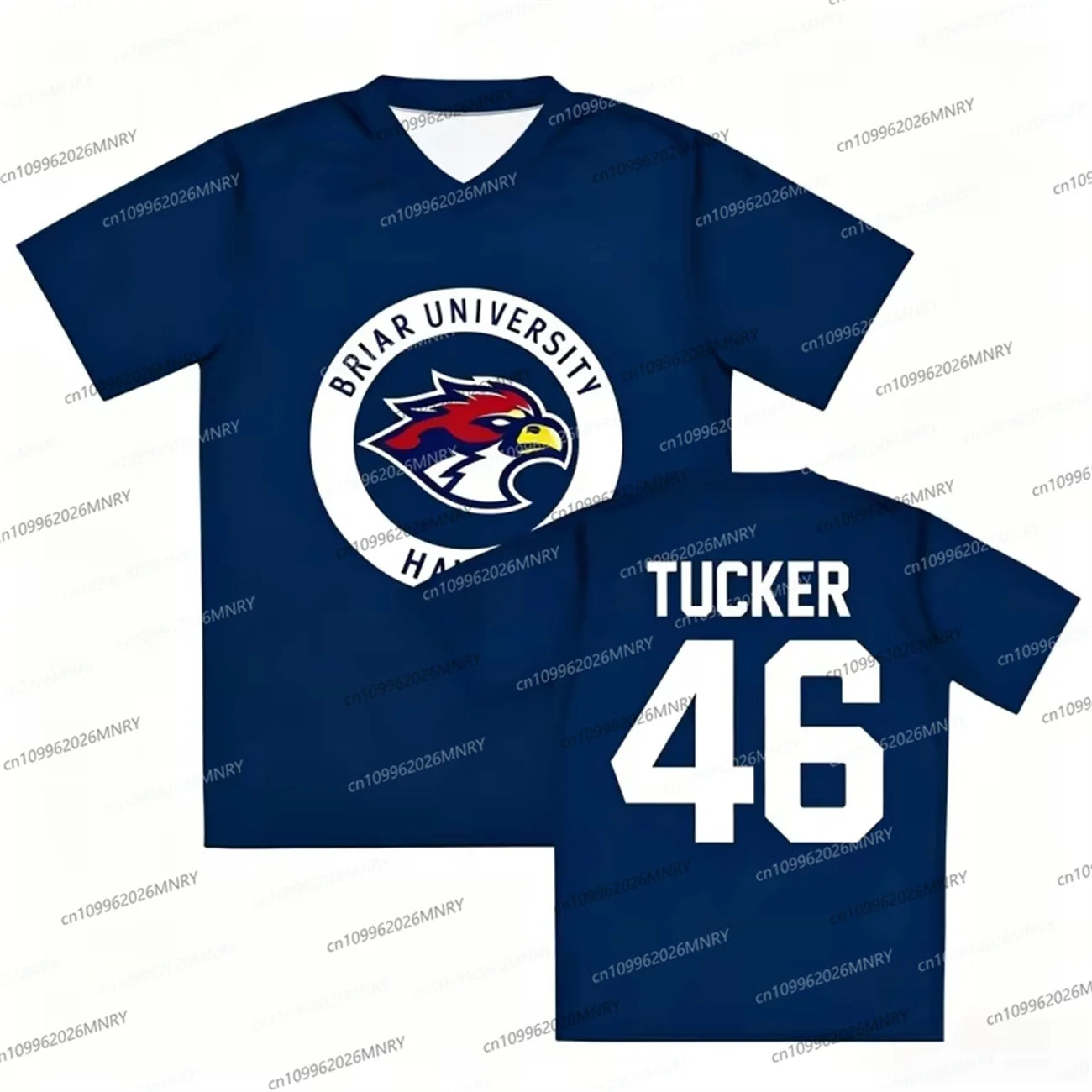 Men tshirt Women Off Campus Briar University Jersey Graham 44 fans 22 DI LAURENTIS 66 Tucker46 T-shirt Short Sleeve Men t-shirt