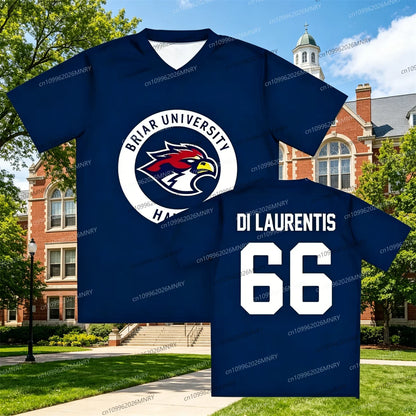 Men tshirt Women Off Campus Briar University Jersey Graham 44 fans 22 DI LAURENTIS 66 Tucker46 T-shirt Short Sleeve Men t-shirt