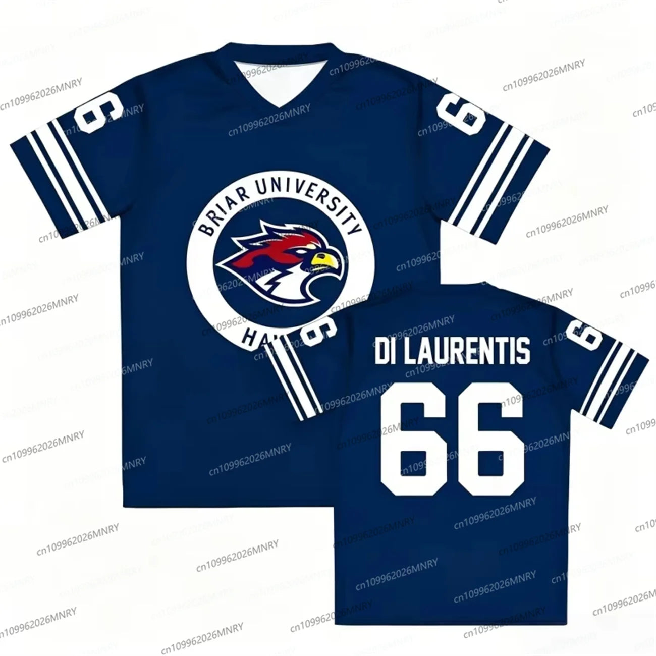 Men tshirt Women Off Campus Briar University Jersey Graham 44 fans 22 DI LAURENTIS 66 Tucker46 T-shirt Short Sleeve Men t-shirt