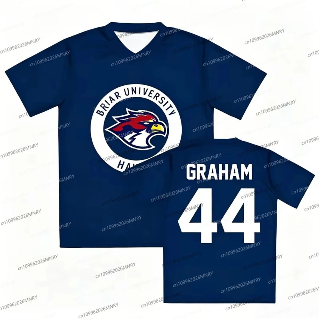 Men tshirt Women Off Campus Briar University Jersey Graham 44 fans 22 DI LAURENTIS 66 Tucker46 T-shirt Short Sleeve Men t-shirt